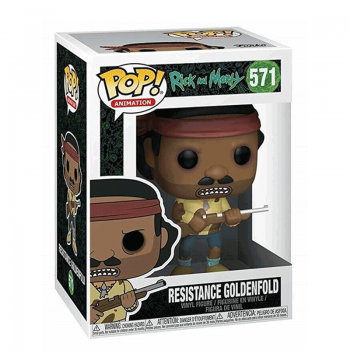 FUNKO POP! - Animation - Rick and Morty Resistance Goldenfold  #571